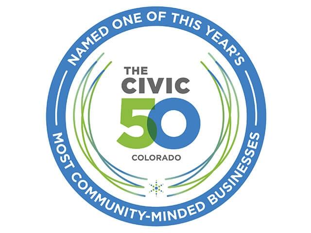 Civic 50 - Personal Asset Retirement among most community minded in Colorado